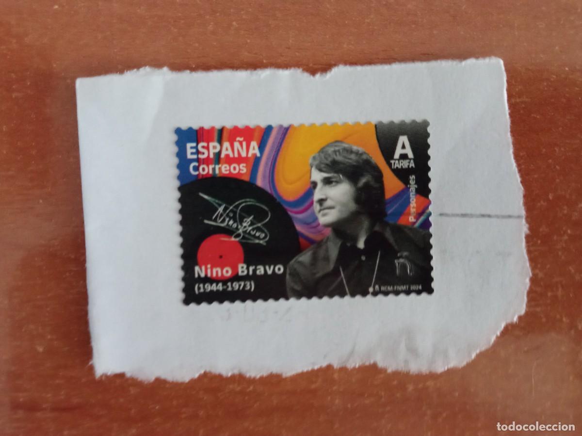 Sellos: SELLO NINO BRAVO, PEGADO Y MATASELLADO