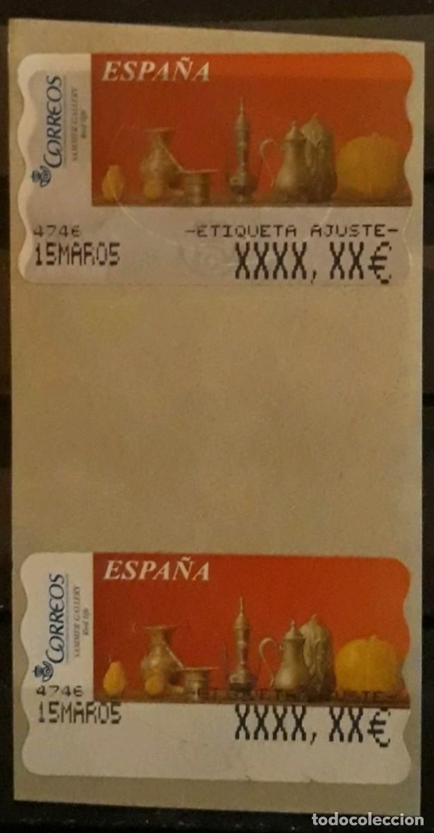Sellos: ESPA&Ntilde;A ATM RED LIFE II PAREJA DE AJUSTES. ERROR &rdquo; QUEMADO&rdquo;. NUEVO.