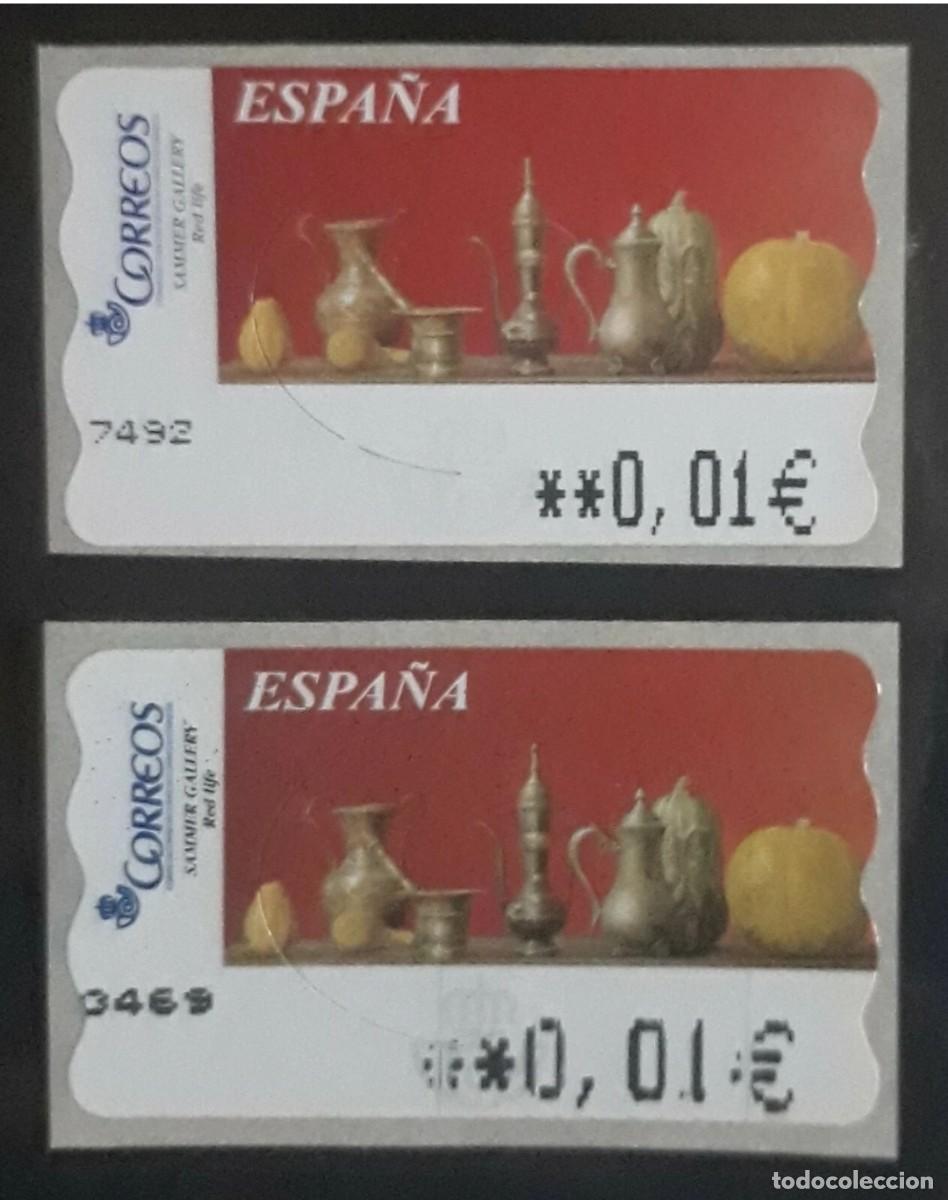 Sellos: ESPA&Ntilde;A ATM RED LIFE. 5 DD/EE + 5 DD/AA. NUEVO.