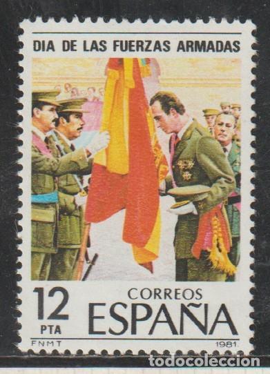 Sellos: ESPA&Ntilde;A // EDIFIL 2617 // 1981 ... NUEVO - DIA DE LAS FUERZAS ARMADAS