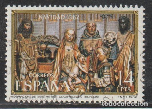 Sellos: ESPA&Ntilde;A // EDIFIL 2681 // 1982 - USADO - NAVIDAD