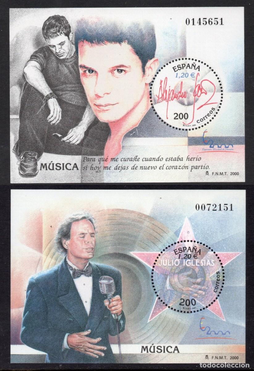Briefmarken: SERIE NUEVA ESPA&Ntilde;A-EXPO. FILATELIA HOJAS BLOQUE &rdquo;ESPA&Ntilde;A 2.000&rdquo; EDIFIIL 3756/66