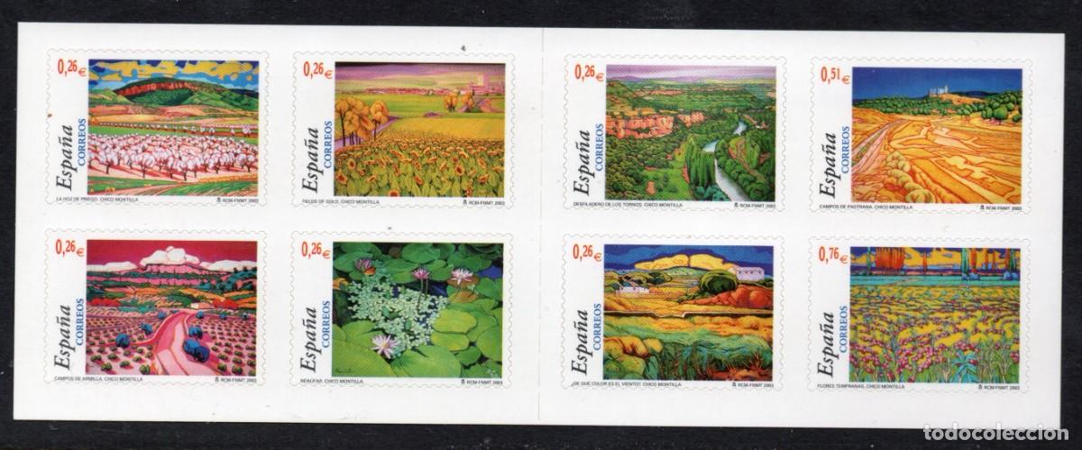 Sellos: SERIE NUEVA ESPA&Ntilde;A -PAISAJES EN CARN&Eacute; A&Ntilde;O 2.003. EDIFIL 3969/76