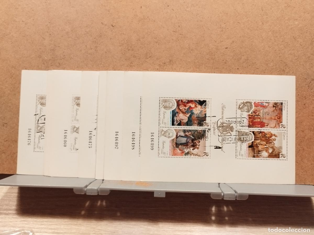 Stamps: TUR EDIFIL 3090. 50 HOJAS BLOQUE PATRIMONIO NACIONAL 1990. TAPICES. GOYA. LEER DESCRIPCION