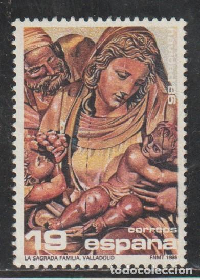 Sellos: ESPA&Ntilde;A // EDIFIL 2867 // 1986 - USADO - NAVIDAD