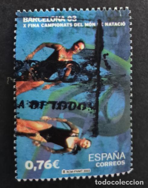 Briefmarken: Espa&ntilde;a 2003 - X Campeonatos del Mundo de Nataci&oacute;n, 0.76&euro; (Edifil SH 3991A)