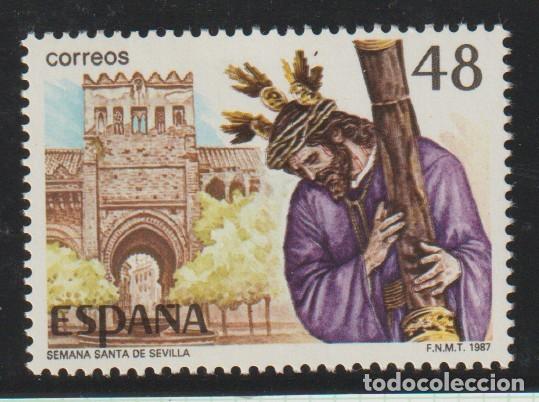 Sellos: ESPA&Ntilde;A // EDIFIL 2899 // 1987 - NUEVO - FIESTAS POPULARES. Semana Santa de Sevilla