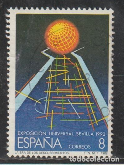 Sellos: ESPA&Ntilde;A // EDIFIL 2939 // 1988 ... USADO - Expo Universal Sevilla '92