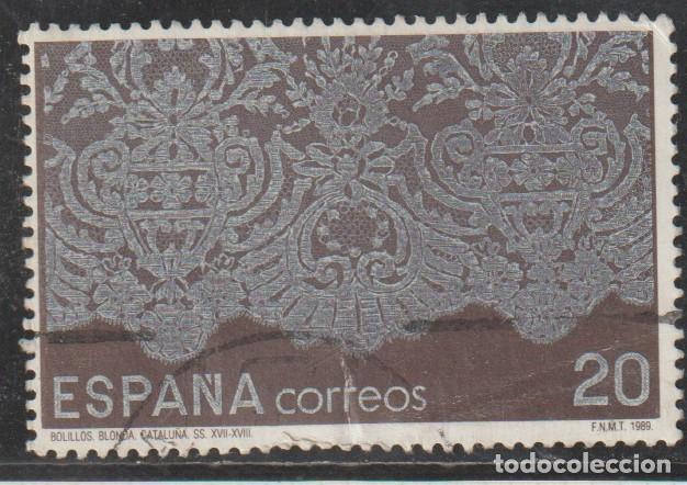 Sellos: ESPA&Ntilde;A // EDIFIL 3016 // 1989 .... USADO - ARTESAN&Iacute;A ENCAJES