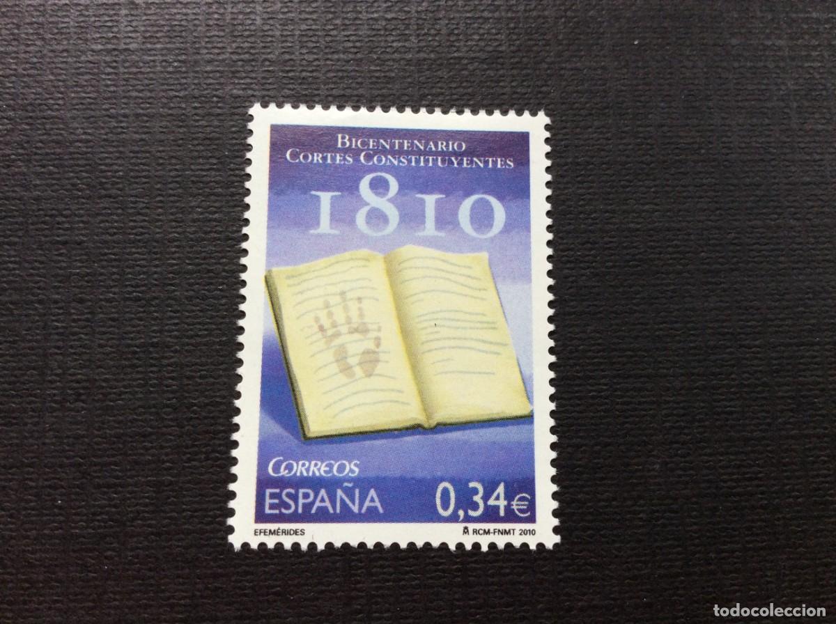 Sellos: ESPA&Ntilde;A N&ordm; EDIFIL 4551*** A&Ntilde;O 2010.BICENTENARIO CORTES CONSTITUYENTES DE 1810