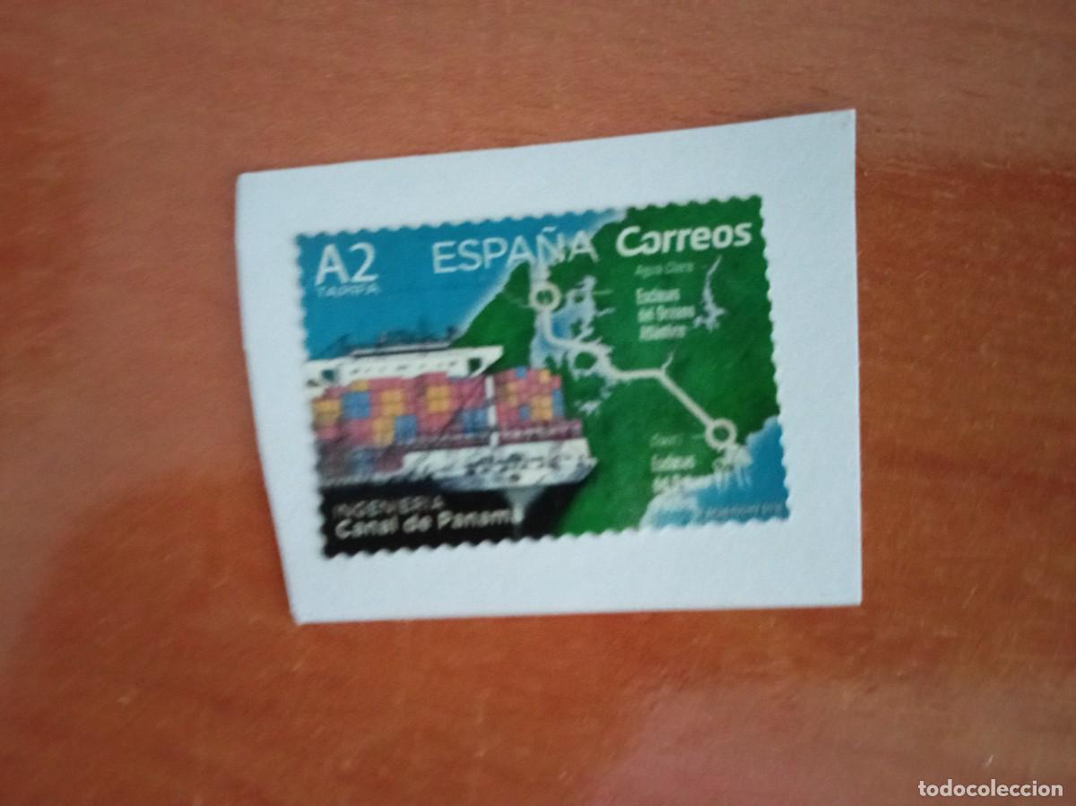 Sellos: SELLO INGENIERIA CANAL DE PANAMA, PEGADO PERO SIN MATASELLAR
