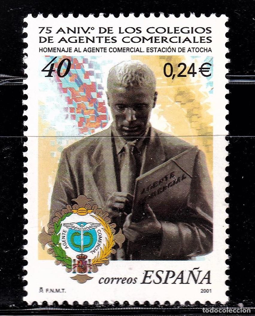 Stamps: Oferta sellos en euros a&ntilde;o 2001 edifil 3776 en nuevo con gran descuento sobre facial