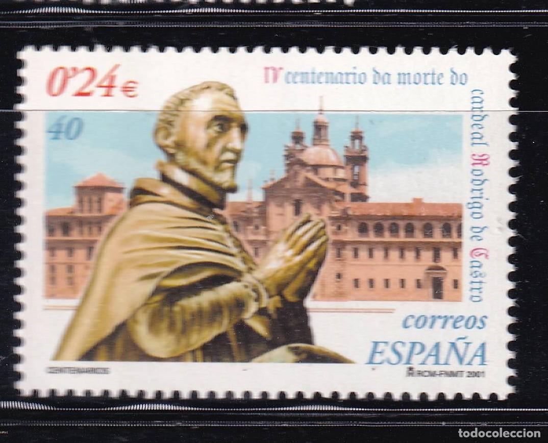 Stamps: Oferta sellos en euros a&ntilde;o 2001 edifil 3801 en nuevo con gran descuento sobre facial