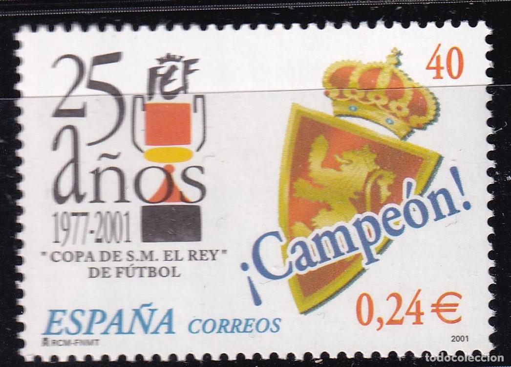 Stamps: Oferta sellos en euros a&ntilde;o 2001 edifil 3805 en nuevo con gran descuento sobre facial
