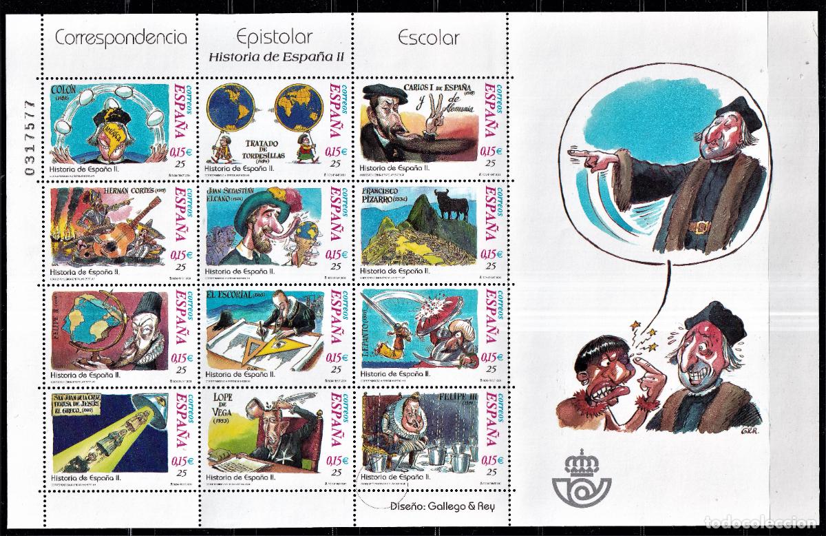 Stamps: Oferta sellos en euros a&ntilde;o 2001 edifil 3822/33 en nuevo con gran descuento sobre facial