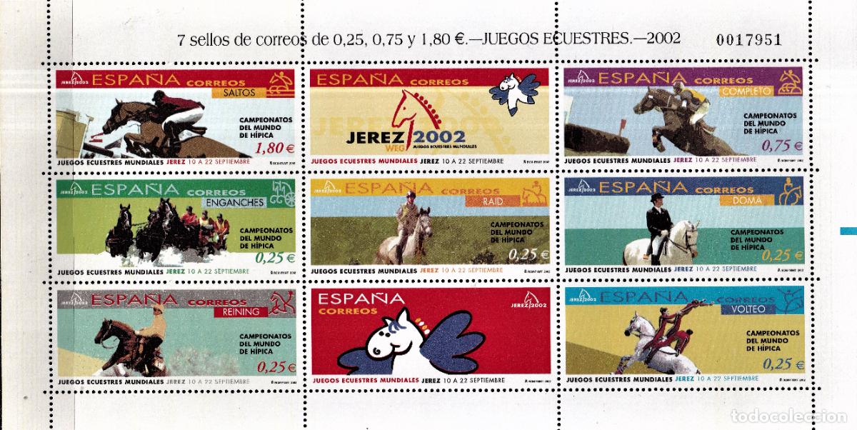 Stamps: Oferta sellos en euros a&ntilde;o 2002 edifil 3897 en nuevo con gran descuento sobre facial