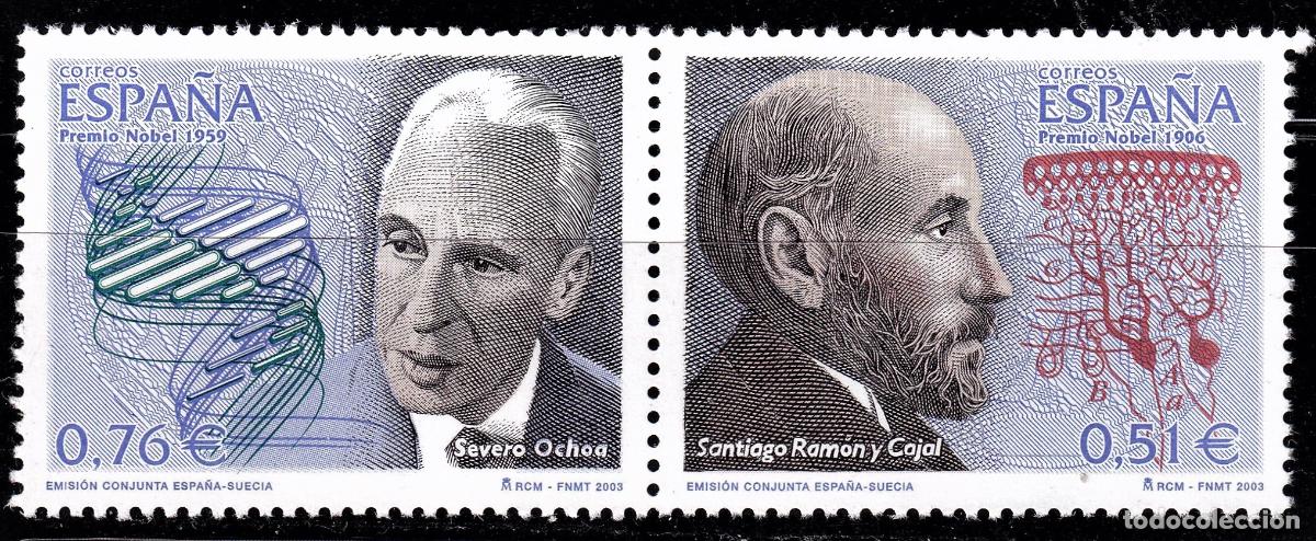 Stamps: Oferta sellos en euros a&ntilde;o 2003 edifil 3964/65 en nuevo con gran descuento sobre facial