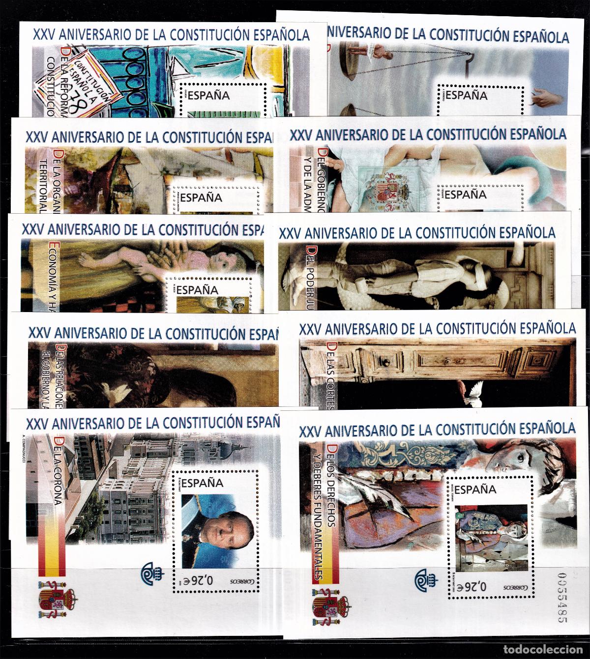 Stamps: Oferta sellos en euros a&ntilde;o 2003 edifil 4037/46 en nuevo con gran descuento sobre facial