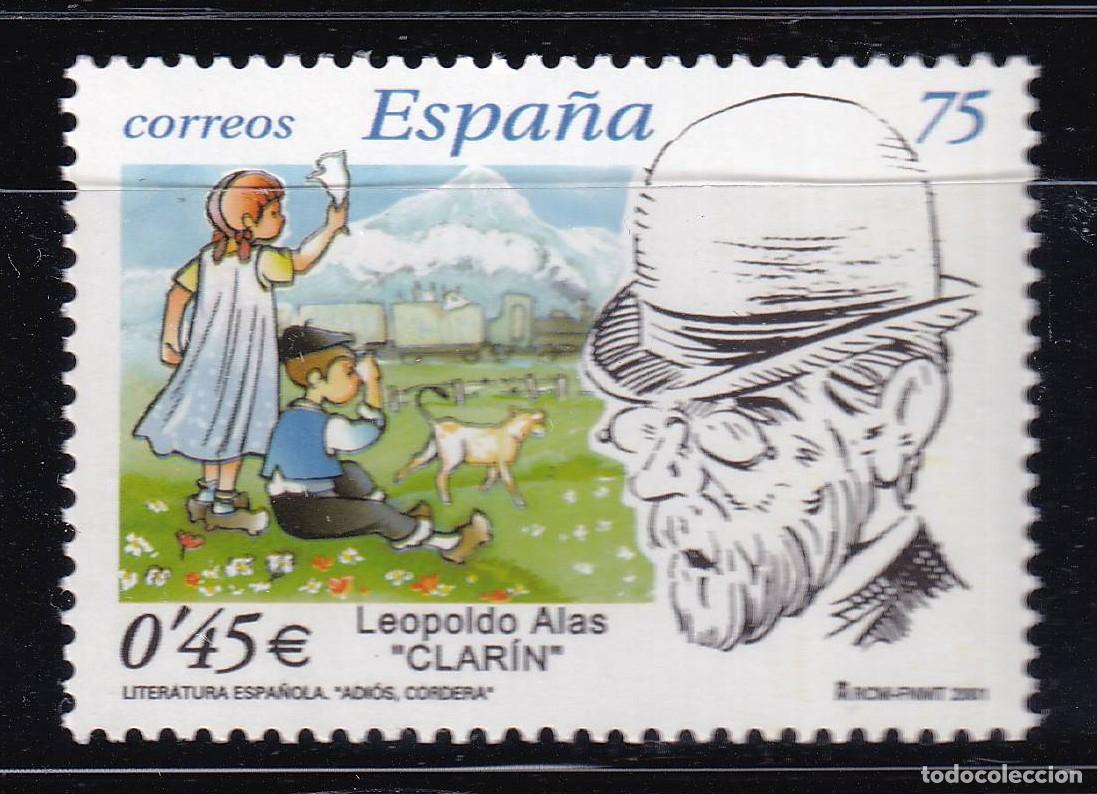 Stamps: Oferta sellos en euros a&ntilde;o 2001 edifil 3802 en nuevo con gran descuento sobre facial
