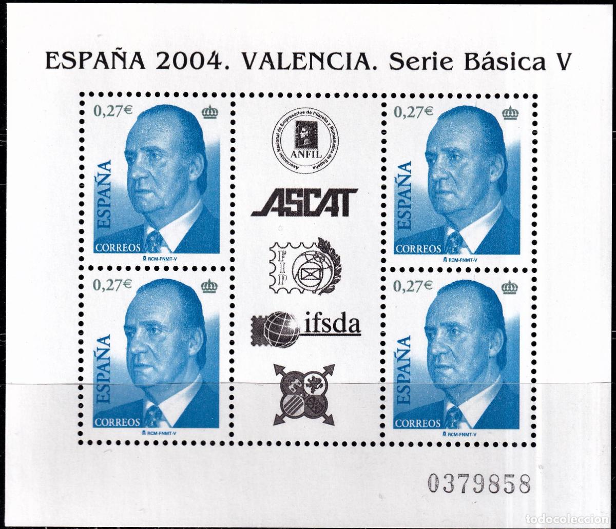 Stamps: Oferta sellos en euros a&ntilde;o 2004 edifil 4088 en nuevo con gran descuento sobre facial