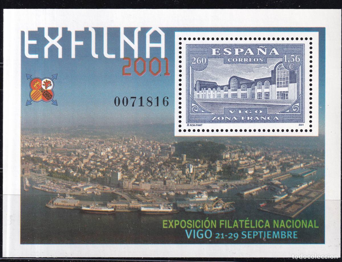 Stamps: Oferta sellos en euros a&ntilde;o 2001 edifil 3816 en nuevo con gran descuento sobre facial