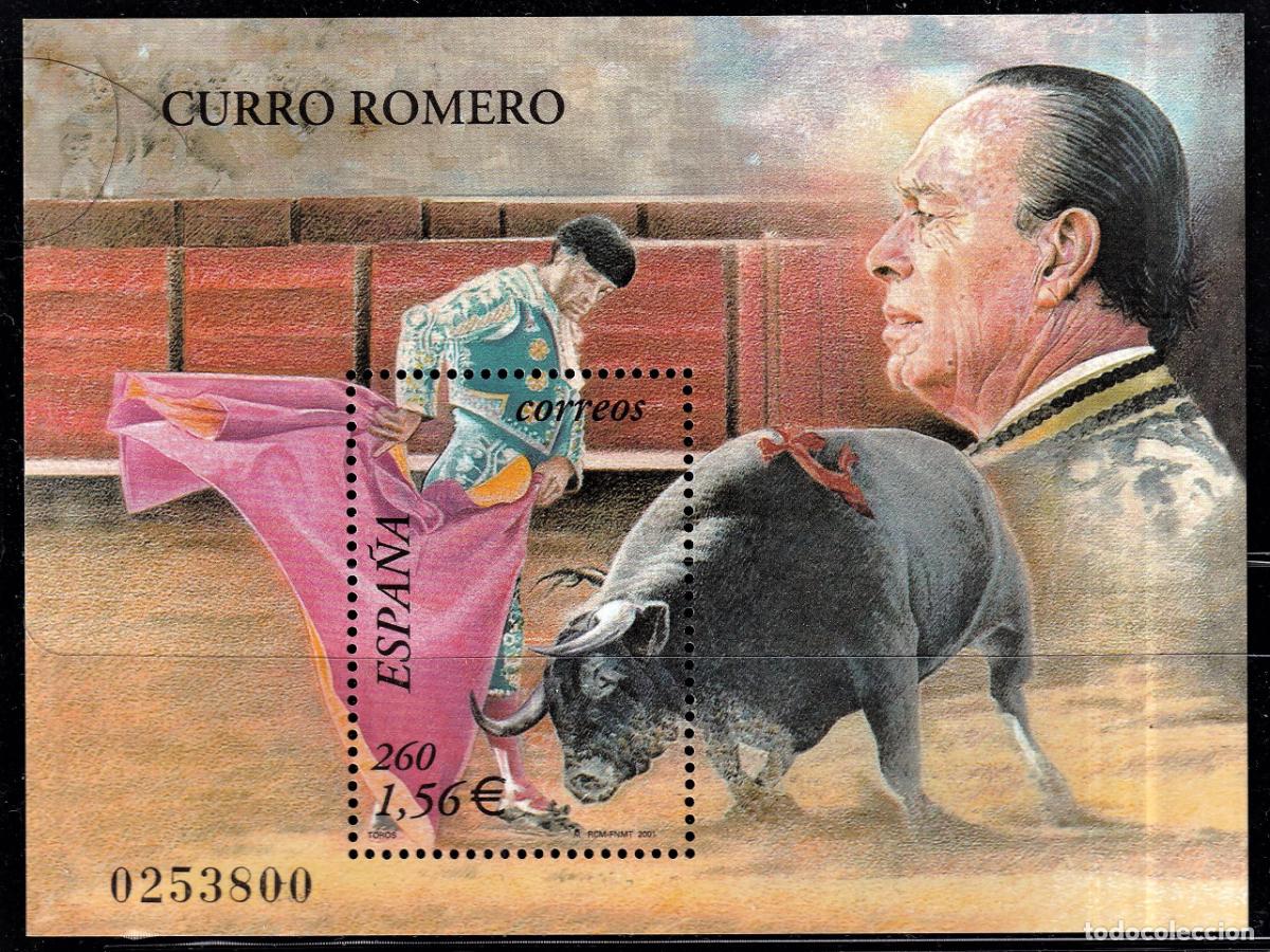 Stamps: Oferta sellos en euros a&ntilde;o 2001 edifil 3834 en nuevo con gran descuento sobre facial