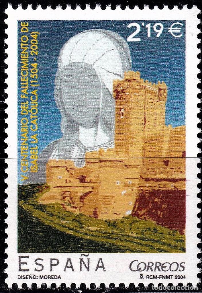 Stamps: Oferta sellos en euros a&ntilde;o 2004 edifil 4130 en nuevo con gran descuento sobre facial