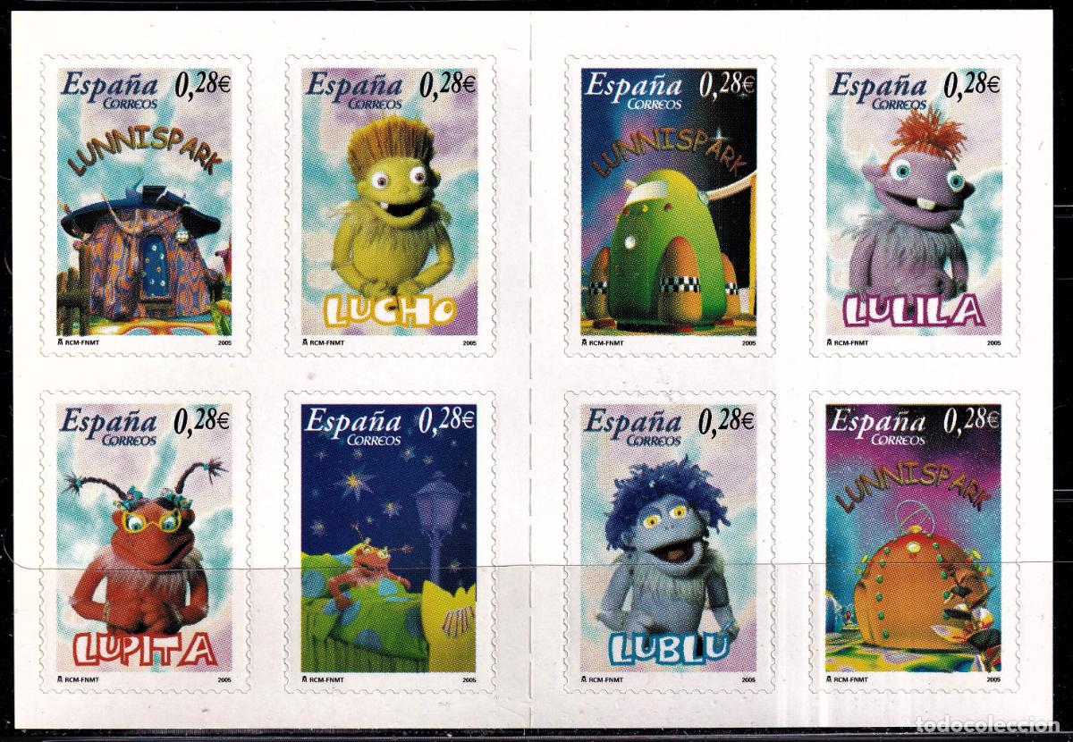 Stamps: Oferta sellos en euros a&ntilde;o 2005 edifil 4176/83 en nuevo valor de catalogo 20 &euro;