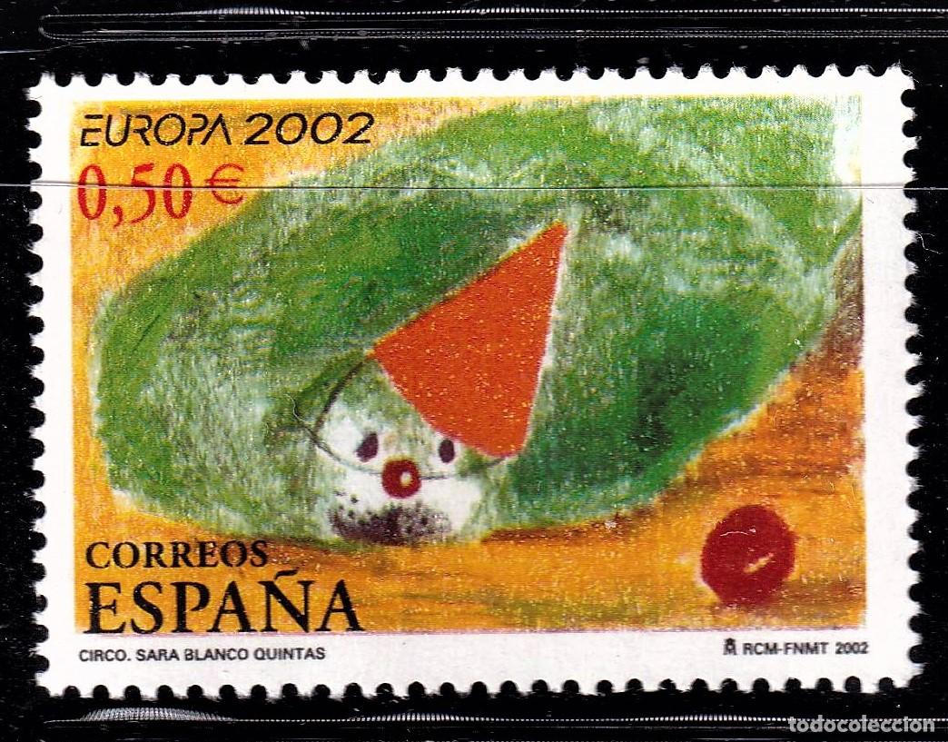 Stamps: Oferta sellos en euros a&ntilde;o 2002 edifil 3896 en nuevo con gran descuento sobre facial