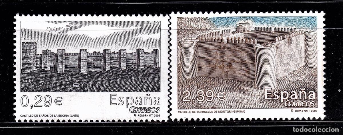 Stamps: Oferta sellos en euros a&ntilde;o 2006 edifil 4259/60 en nuevo con gran descuento sobre facial