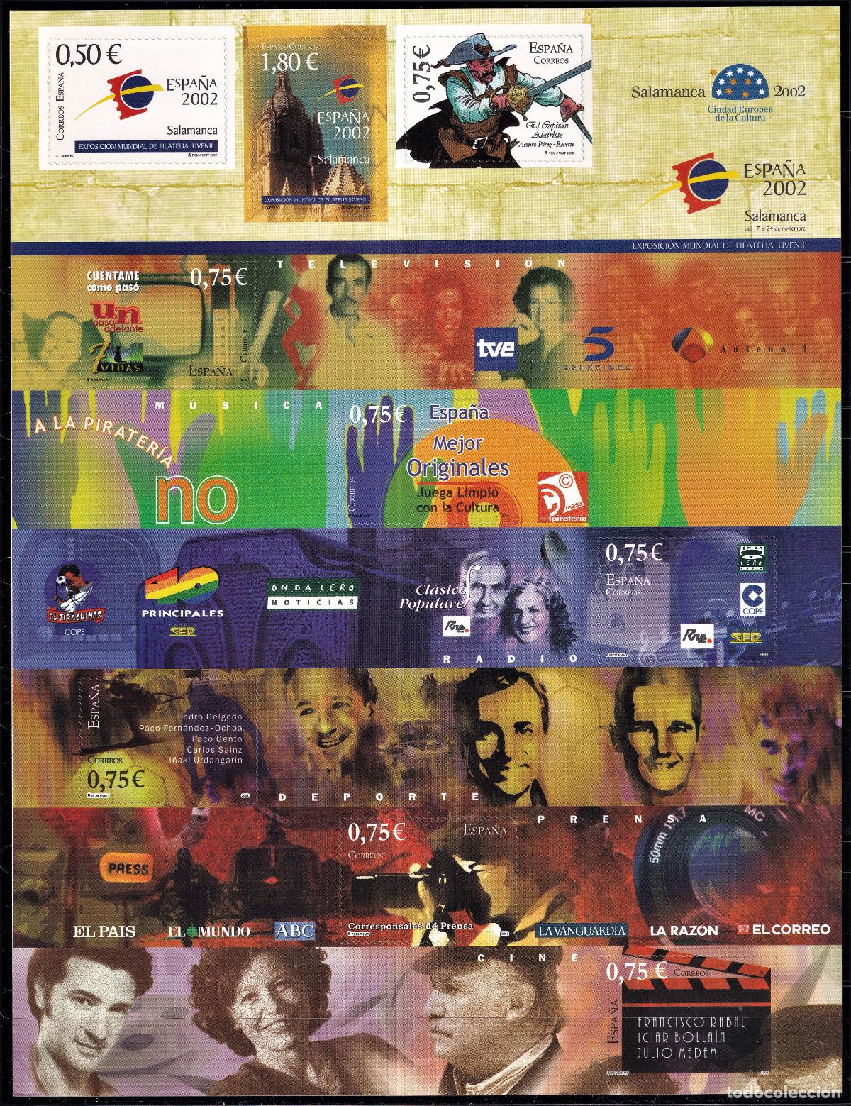 Stamps: Oferta sellos en euros a&ntilde;o 2002 edifil 3943 en nuevo con gran descuento sobre facial