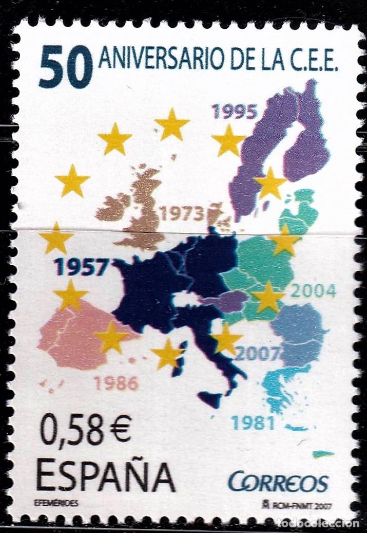 Selos: Oferta sellos en euros a&ntilde;o 2007 edifil 4319 en nuevo con gran descuento sobre facial