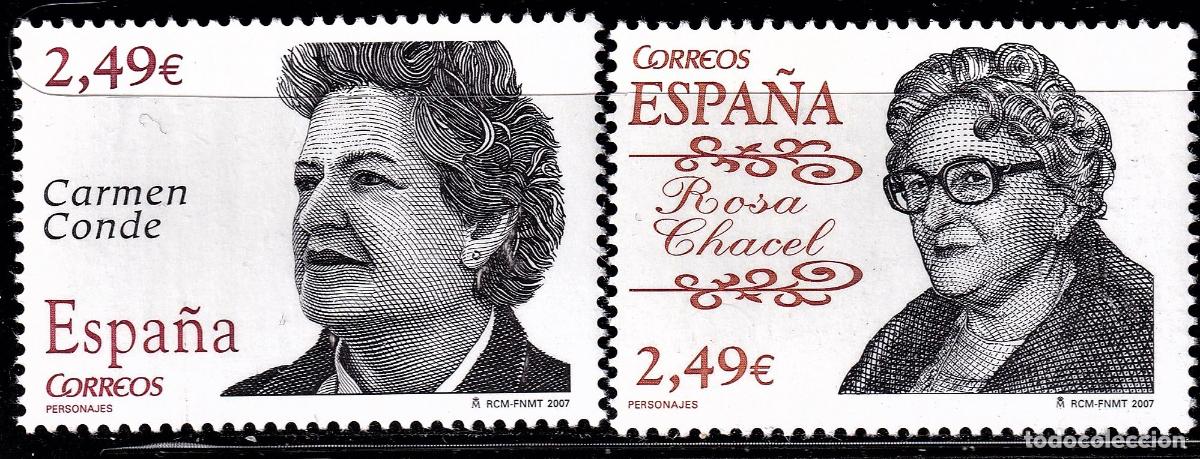 Selos: Oferta sellos en euros a&ntilde;o 2007 edifil 4339/40 en nuevo con gran descuento sobre facial