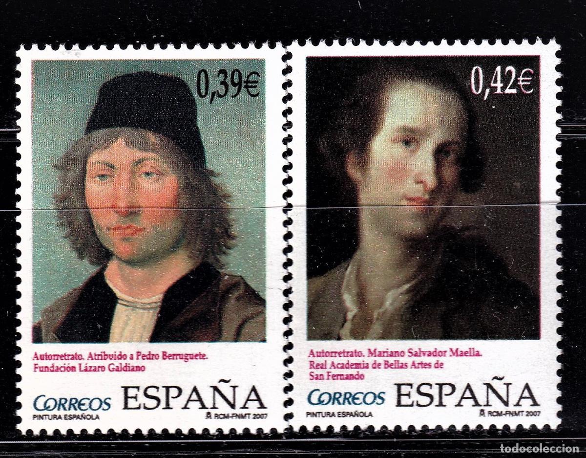 Selos: Oferta sellos en euros a&ntilde;o 2007 edifil 4357/58 en nuevo con gran descuento sobre facial