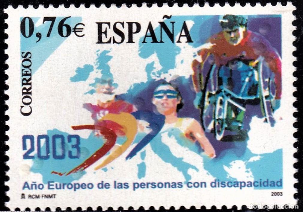 Selos: Oferta sellos en euros a&ntilde;o 2003 edifil 3985 en nuevo con gran descuento sobre facial