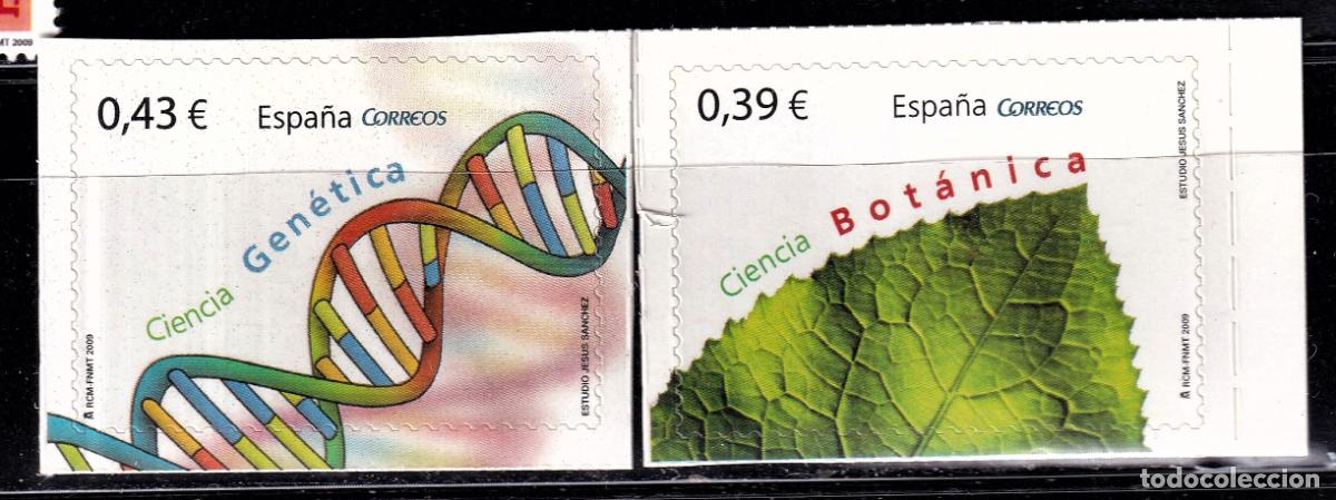 Selos: Oferta sellos en euros a&ntilde;o 2009 edifil 4455/56 en nuevo con gran descuento sobre facial