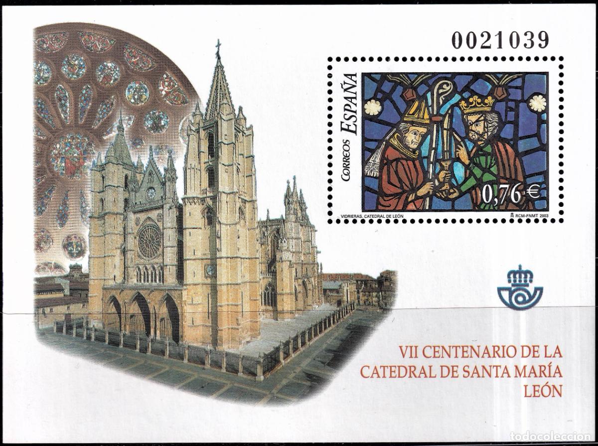 Briefmarken: Oferta sellos en euros a&ntilde;o 2003 edifil 4020 en nuevo con gran descuento sobre facial