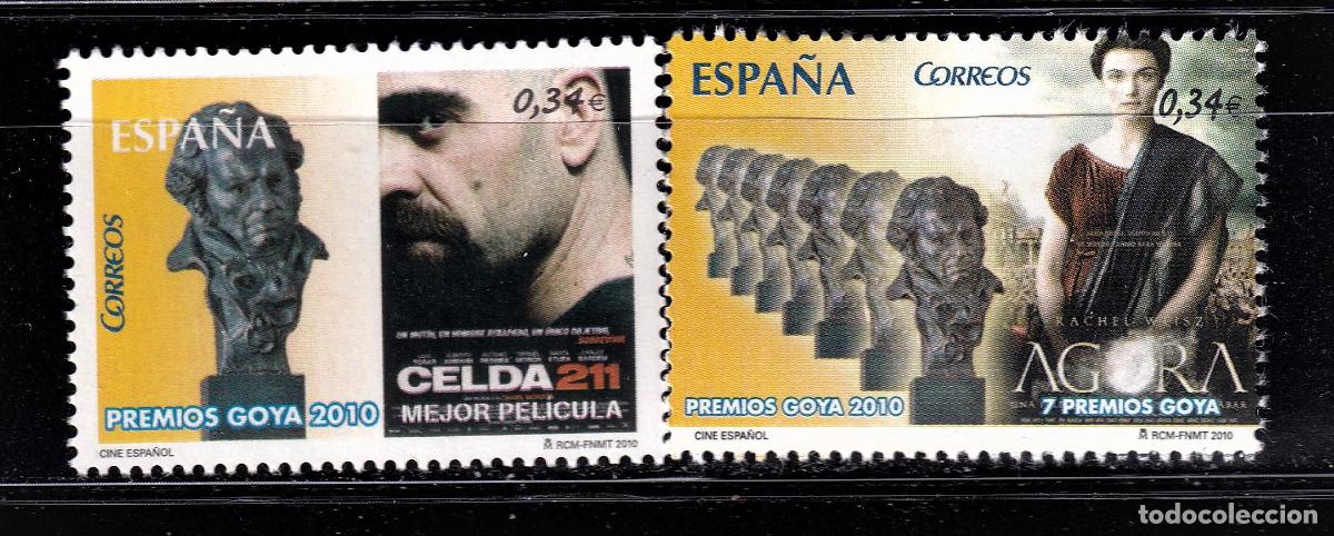 Briefmarken: Oferta sellos en euros a&ntilde;o 2010 edifil 4553/54 en nuevo con gran descuento sobre facial
