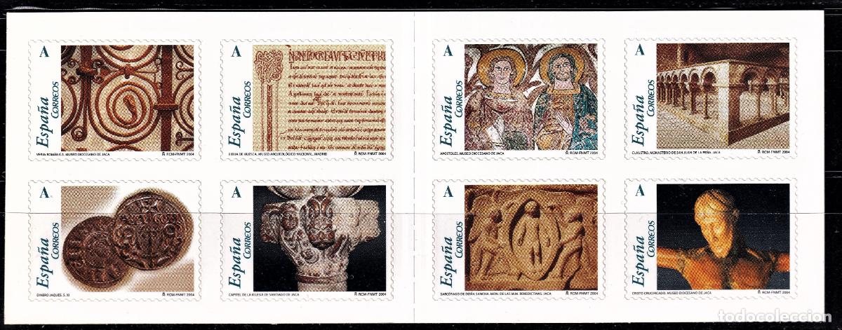 Briefmarken: Oferta sellos en euros a&ntilde;o 2004 edifil 4052/59 en nuevo con gran descuento sobre facial