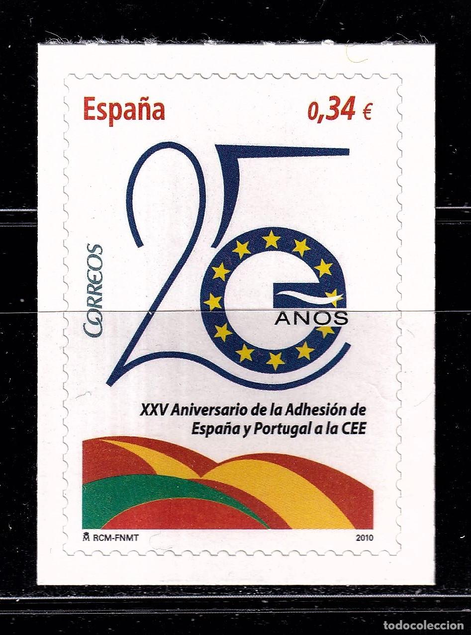 Briefmarken: Oferta sellos en euros a&ntilde;o 2010 edifil 4574 en nuevo con gran descuento sobre facial