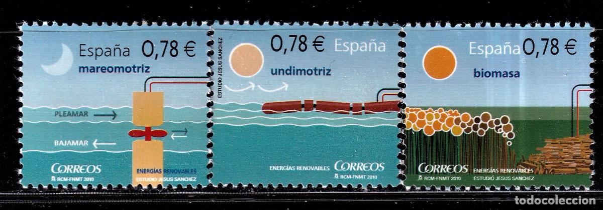 Briefmarken: Oferta sellos en euros a&ntilde;o 2010 edifil 4584/86 en nuevo con gran descuento sobre facial