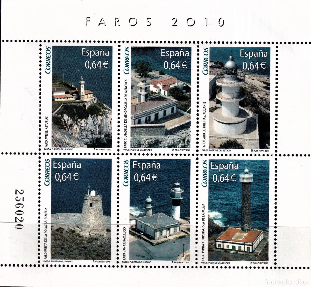 Briefmarken: Oferta sellos en euros a&ntilde;o 2010 edifil 4594 en nuevo con gran descuento sobre facial