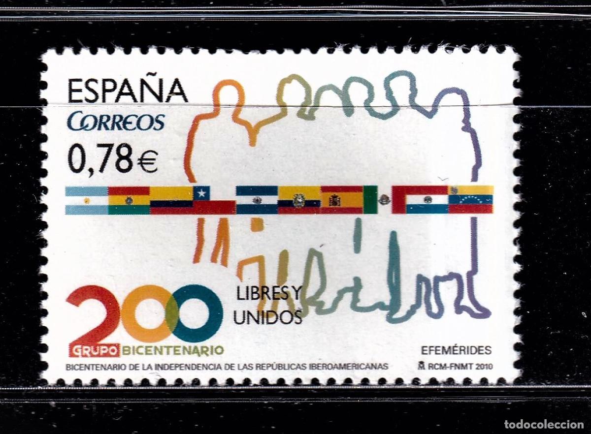 Briefmarken: Oferta sellos en euros a&ntilde;o 2010 edifil 4602 en nuevo con gran descuento sobre facial