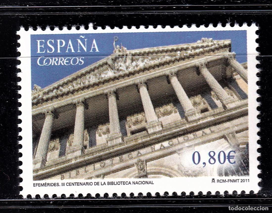 Briefmarken: Oferta sellos en euros a&ntilde;o 2011 edifil 4677 en nuevo con gran descuento sobre facial