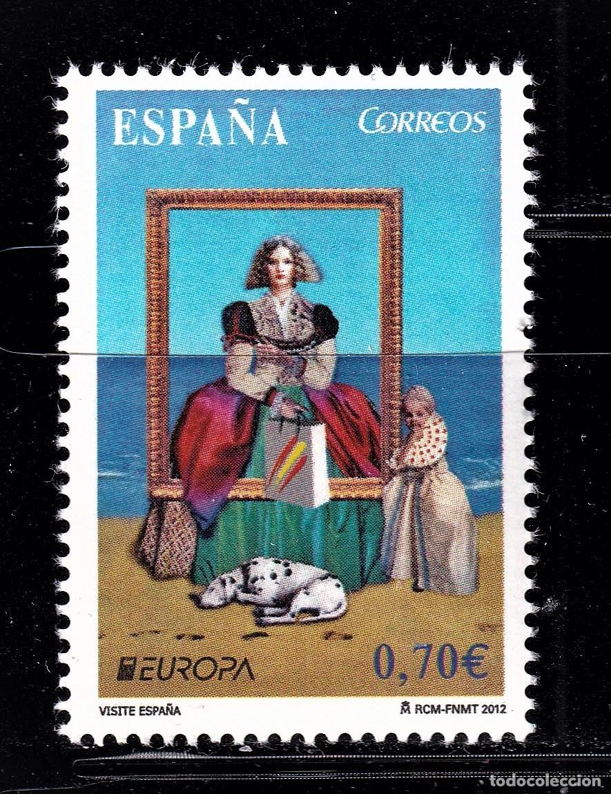 Selos: Oferta sellos en euros a&ntilde;o 2012 edifil 4715 en nuevo con gran descuento sobre facial