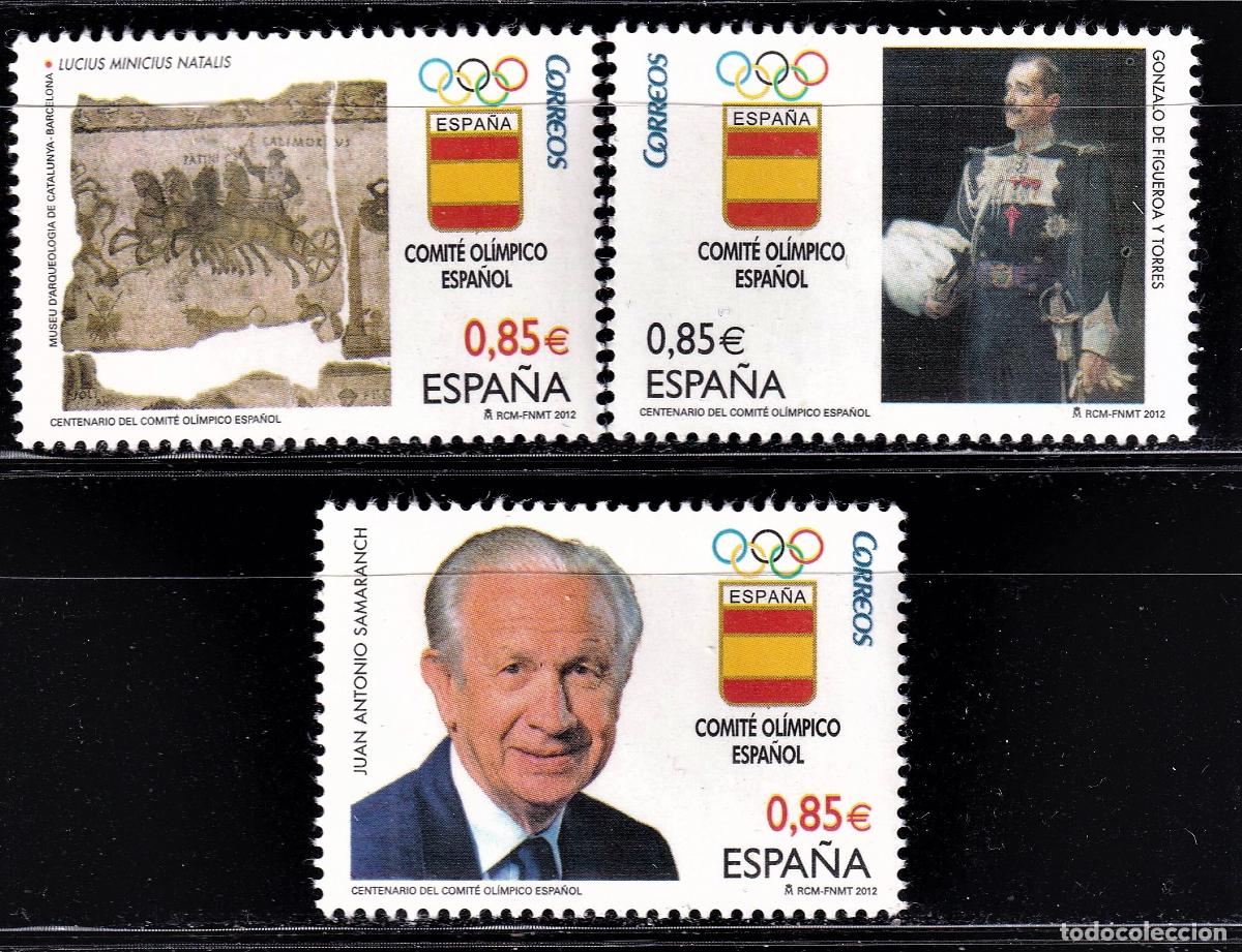 Selos: Oferta sellos en euros a&ntilde;o 2012 edifil 4731/33* en nuevo con gran descuento sobre facial