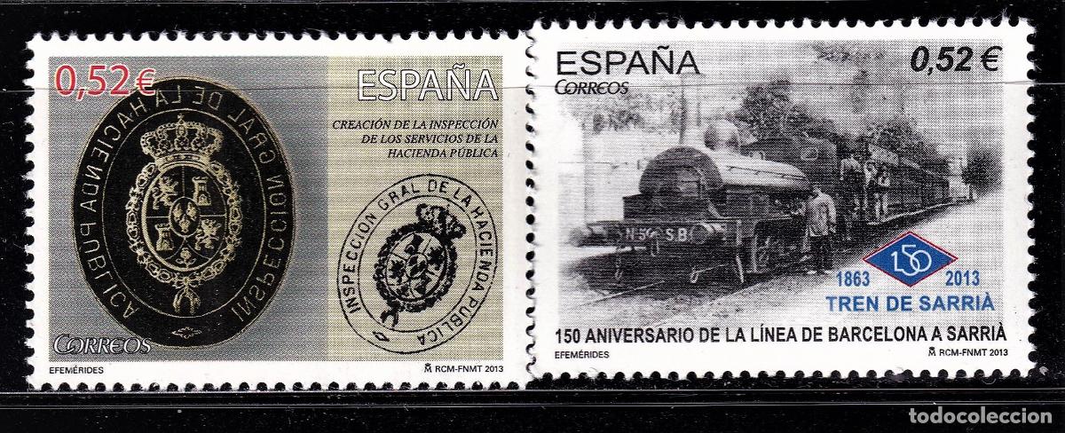 Selos: Oferta sellos en euros a&ntilde;o 2013 edifil 4800/01 en nuevo
