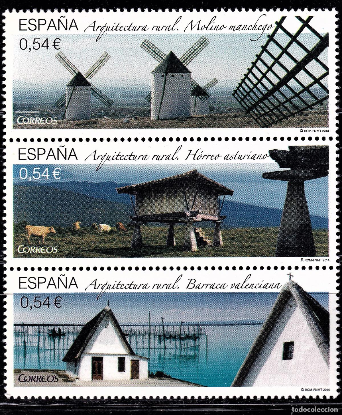 Selos: Oferta sellos en euros a&ntilde;o 2014 edifil 4863/65 en nuevo
