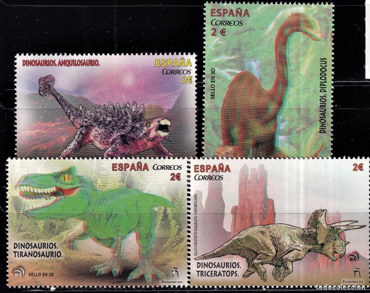 Briefmarken: Oferta sellos en euros a&ntilde;o 2015 edifil 4966/69 en nuevo