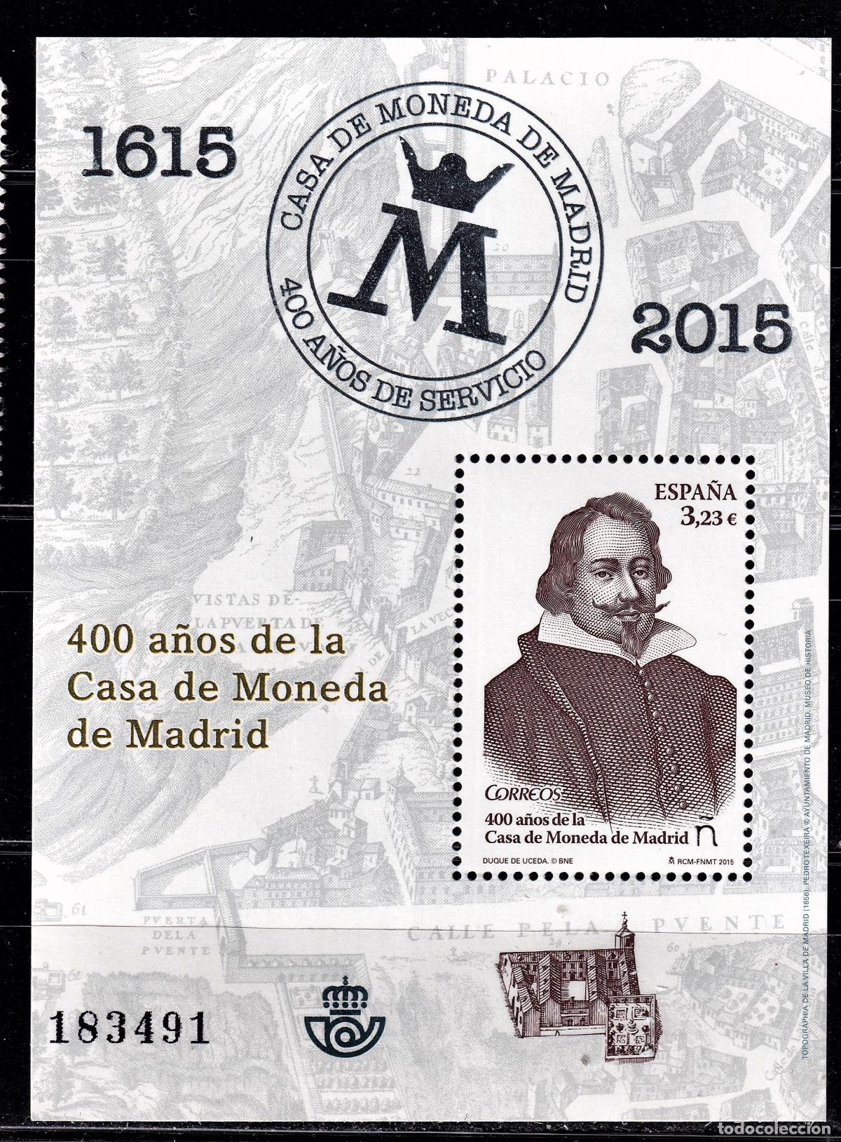 Stamps: Oferta sellos en euros a&ntilde;o 2015 edifil 4975 en nuevo